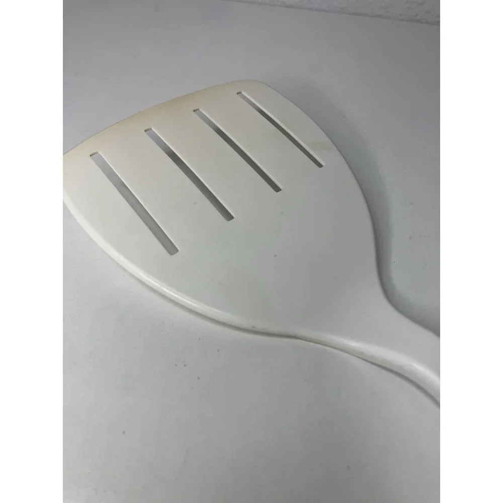 Vintage Tailor Made 4 Slot Nylon Spatula Turner Flipper White 11.5 Retro Kitchen